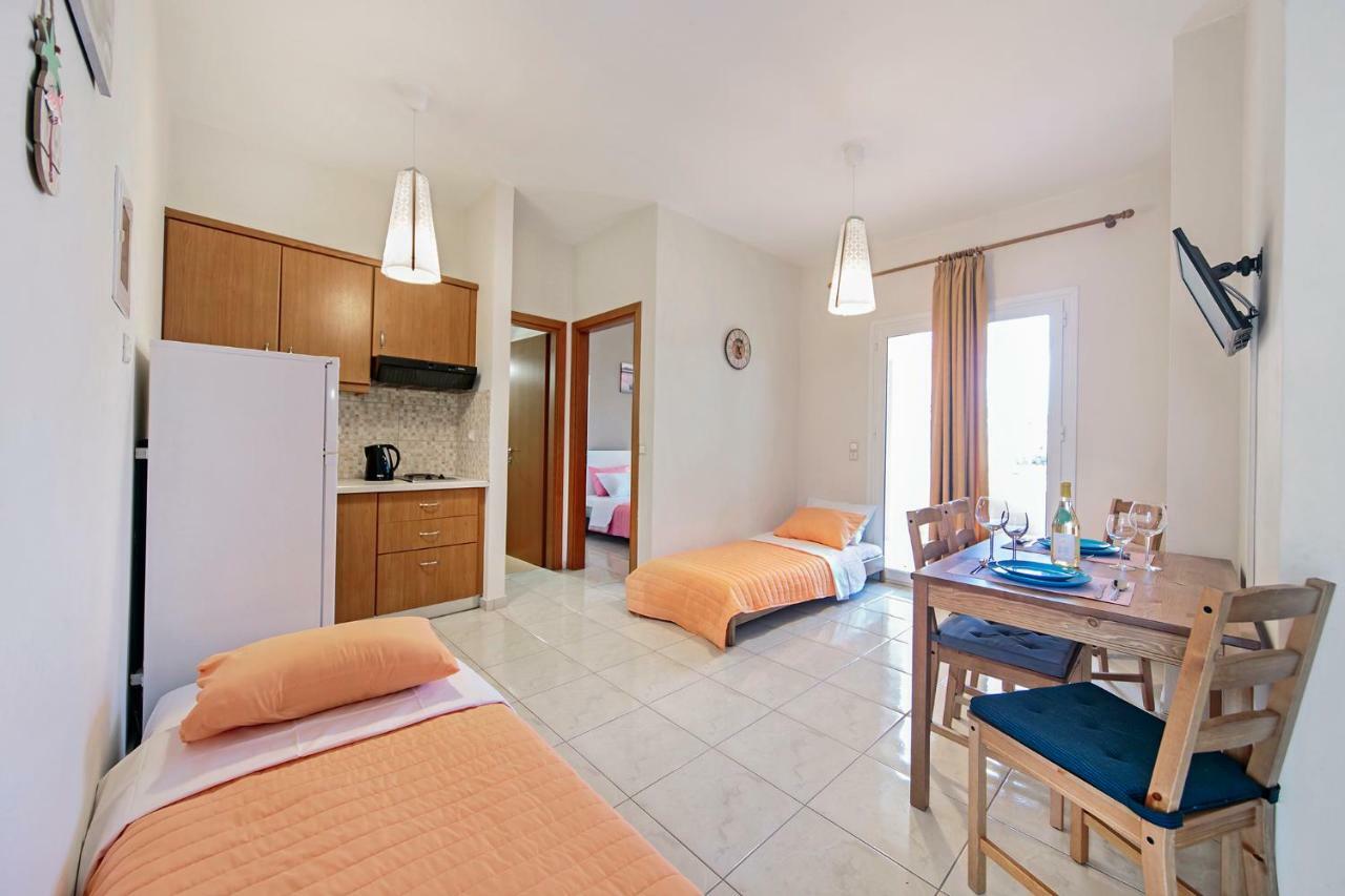 Omega Comfy Apartments Almyrida Almirida Eksteriør bilde